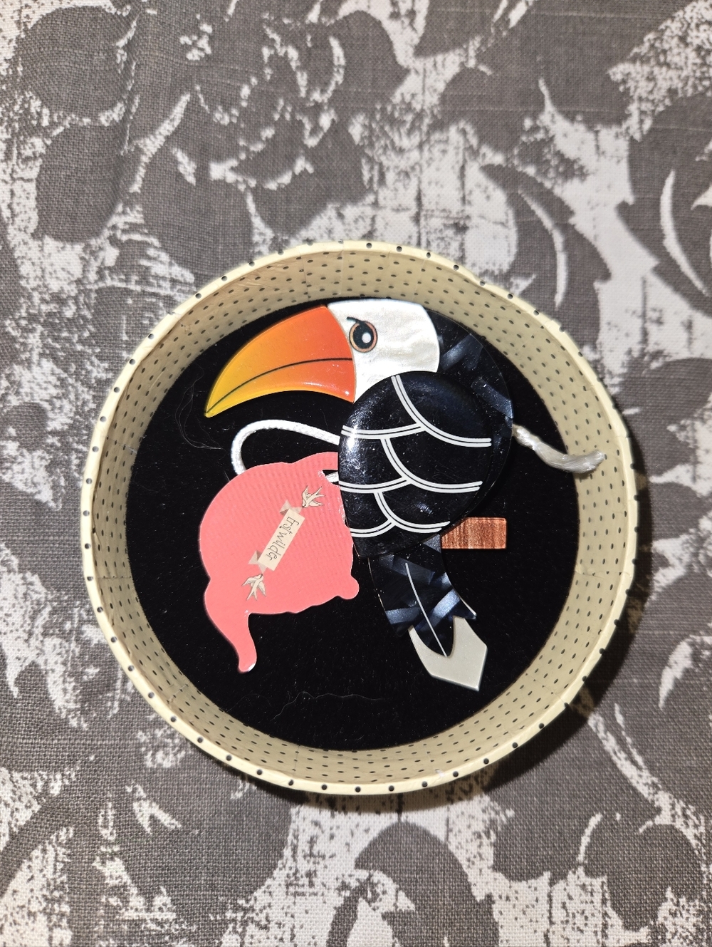 Erstwilder Terence Toucan Brooch
